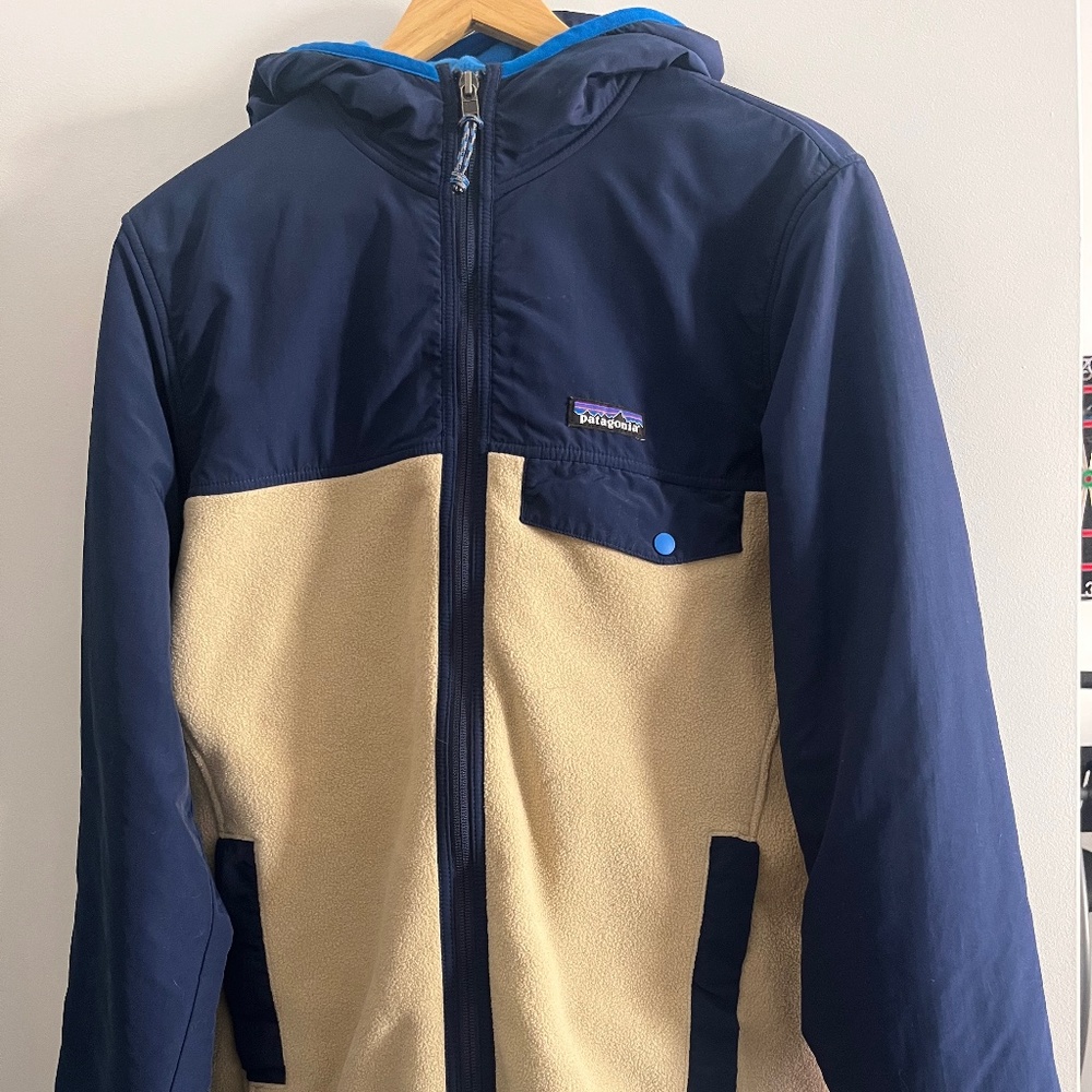 Patagonia hooded fleece